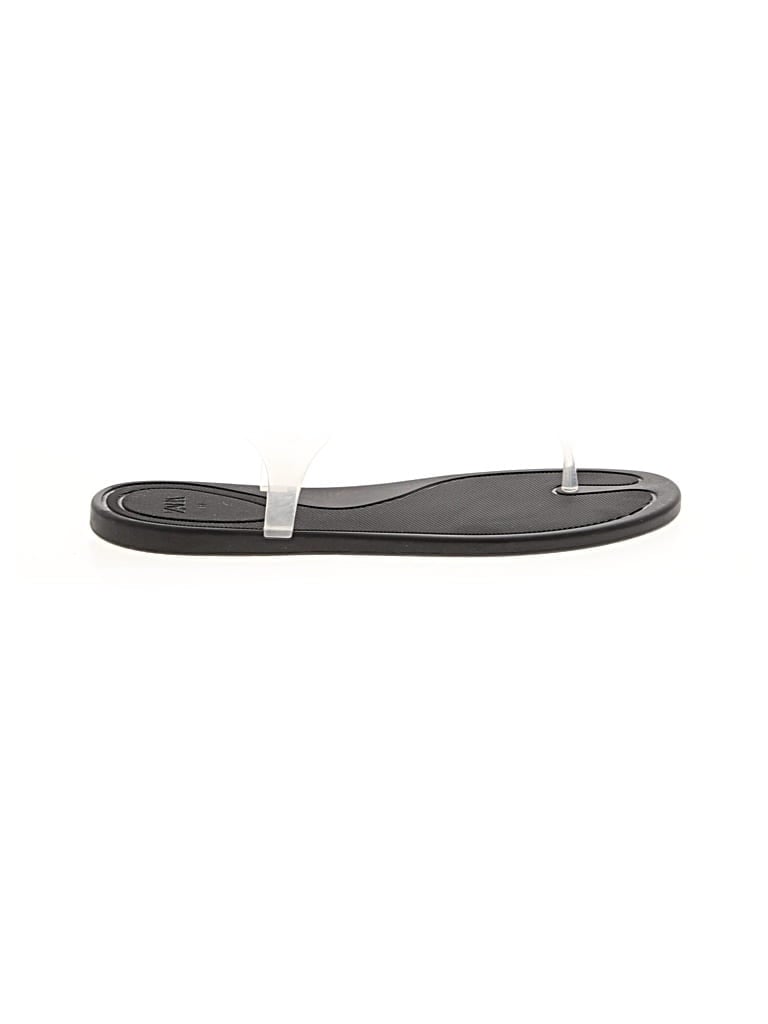 Pre-owned Zara Flip Flops In Black