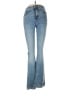 River Island Hearts Blue Jeans Size 6 - photo 1
