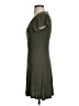 Express Solid Green Casual Dress Size XXS - photo 5