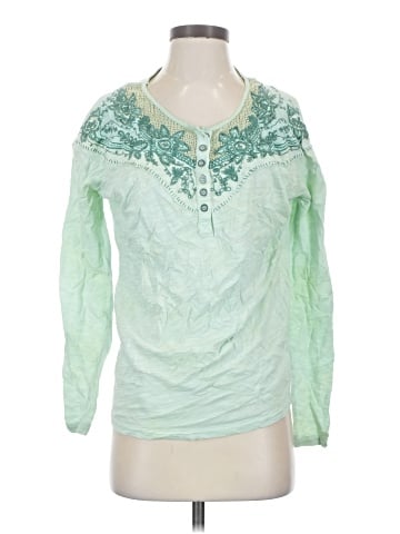 Free People Long Sleeve Henley (view 1)