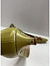 Prada 100% Leather Gold Green Vintage Pumps Size EU 36 1/2 - photo 3