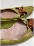 Prada 100% Leather Gold Green Vintage Pumps Size EU 36 1/2 - photo 7