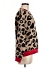 Q2 Animal Print Brown Pullover Sweater Size M (estimated) - photo 4