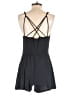 Socialite Solid Black Romper Size M - photo 2