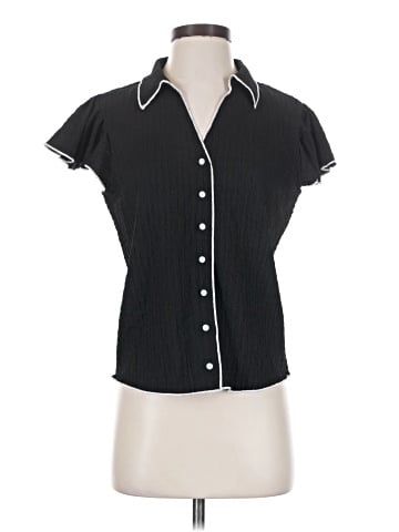 Adrianna Papell Short Sleeve Blouse (view 1)