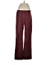 DKNY 100% Polyester Chevron-herringbone Burgundy Casual Pants Size 5 - photo 1