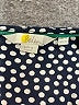 Boden 100% Viscose Polka Dots Black Short Sleeve Blouse Size 10 - photo 7