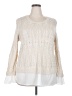 Elle 100% Acrylic Ivory Pullover Sweater Size XXL - photo 1