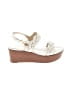 Michael Kors Collection 100% Leather Ivory White Wedges Size 6 1/2 - 37 - photo 1