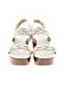 Michael Kors Collection 100% Leather Ivory White Wedges Size 6 1/2 - 37 - photo 2