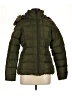 The North Face 100% Polyester Solid Green Snow Jacket Size M - photo 1