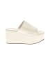 Mansur Gavriel Ivory White Wedges Size EU (IT) 39 / US 9 - photo 1