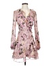Bardot 100% Polyester Floral Pink Cocktail Dress Size XS - photo 1
