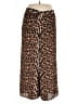 Papaya 100% Polyester Animal Print Brown Casual Pants Size 4X - photo 1