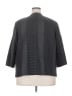 Eileen Fisher 100% Cotton Houndstooth Gray Blazer Size 2X - photo 2