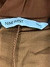 Nine West 100% Polyester Solid Brown Shorts Size L - photo 3