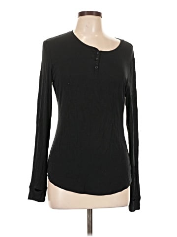 Cuddl Duds Long Sleeve Henley (view 1)