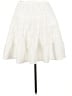 Unbranded Solid White Casual Skirt Size XXL - photo 2