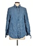 Banana Republic Blue Long Sleeve Button-Down Shirt Size L - photo 1