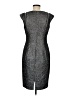 Kay Unger 100% Polyester Metallic Gray Cocktail Dress Size 8 - photo 2