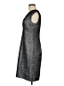 Kay Unger 100% Polyester Metallic Gray Cocktail Dress Size 8 - photo 5