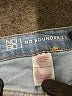 No Boundaries Hearts Blue Denim Shorts Size 11 - photo 3