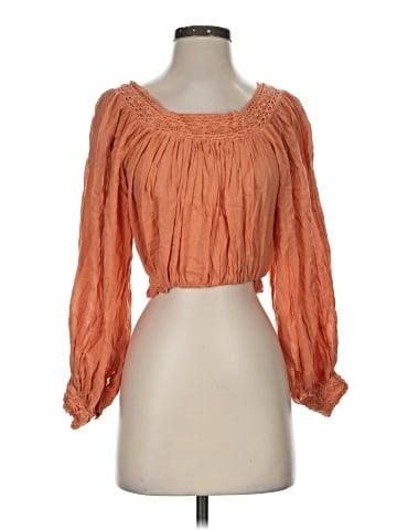 Jen's Pirate Booty 3/4 Sleeve Blouse (view 1)