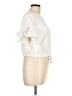 Zara Ivory Short Sleeve Top Size L - photo 4