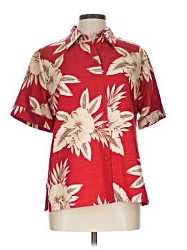 Sag Harbor Short Sleeve Silk Top