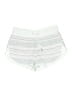 Athleta 100% Linen Stripes White Shorts Size 10 - photo 1