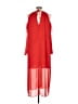 River Island 100% Polyester Red Cocktail Dress Size 10 - photo 2