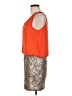 C. Luce 100% Polyester Orange Cocktail Dress Size M - photo 5