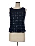 R&M Richards 100% Polyester Blue Sleeveless Blouse Size 6 Petite - photo 1