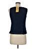 R&M Richards 100% Polyester Blue Sleeveless Blouse Size 6 Petite - photo 2