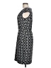David Meister 100% Polyester Graphic Black Casual Dress Size 12 - photo 5