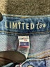 Limited Too Graphic Blue Jeans Size 10 - photo 7