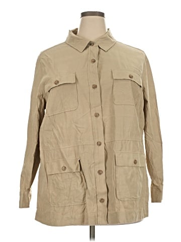 Pendleton 3/4 Sleeve Silk Top (view 1)