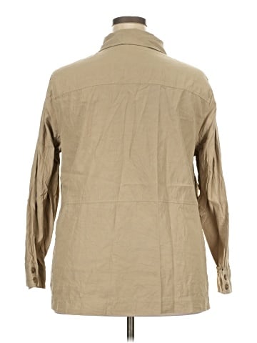 Pendleton 3/4 Sleeve Silk Top (view 2)
