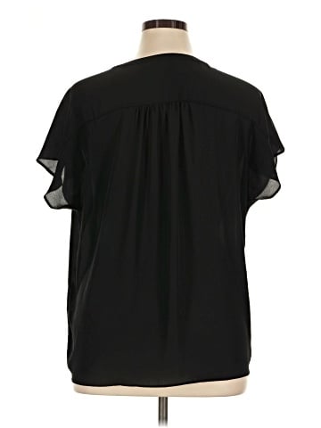 Banana Republic Factory Store Short Sleeve Blouse (view 2)