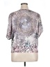 Cato Silver Short Sleeve Blouse Size 14/16W - photo 2