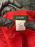 J.Crew 100% Silk Tie-dye Red Silk Skirt Size 6 - photo 4