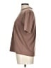 Assorted Brands Solid Brown Short Sleeve Turtleneck Size L - photo 5