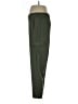 Apana Solid Green Active Pants Size L - photo 5
