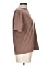 Assorted Brands Solid Brown Short Sleeve Turtleneck Size L - photo 4
