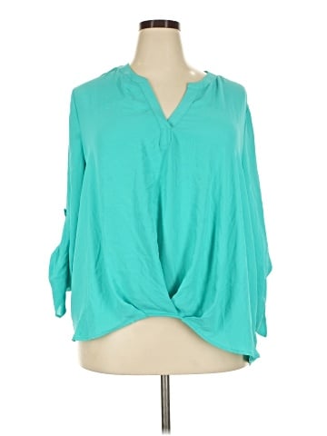 Tacera 3/4 Sleeve Blouse (view 1)