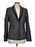 Boden 100% Wool Houndstooth Gray Wool Blazer Size 10R - photo 1