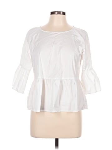 Lands' End 3/4 Sleeve Blouse (view 1)