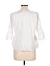 Lands' End White 3/4 Sleeve Blouse Size 10 - photo 2