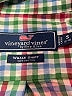 Vineyard Vines 100% Cotton Checkered-gingham Green Long Sleeve Button-Down Shirt Size 8 - 10 - photo 3