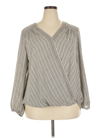 Max Studio Long Sleeve Blouse (view 1)